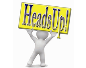 A heads up